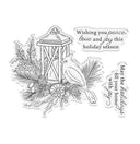 Tis the Season Stamp & Die - Holiday Wishes