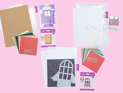 Craftaganza at Home: Cut & Embossing, Layering Stamps & Stencils, Window Card (Classes 20, 21, 22)