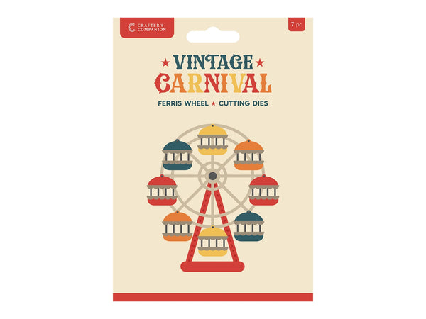 Vintage Carnival Metal Die Set - Ferris Wheel  