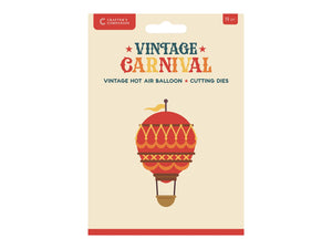 Vintage Carnival Metal Die Set - Vintage Hot Air Balloon