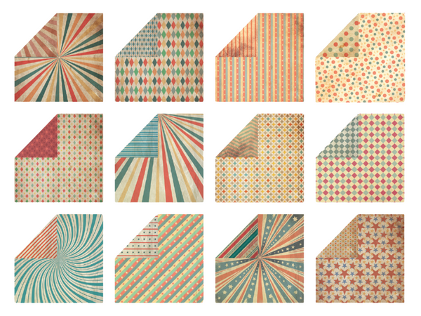 Vintage Carnival 12 x 12 Paper Pad