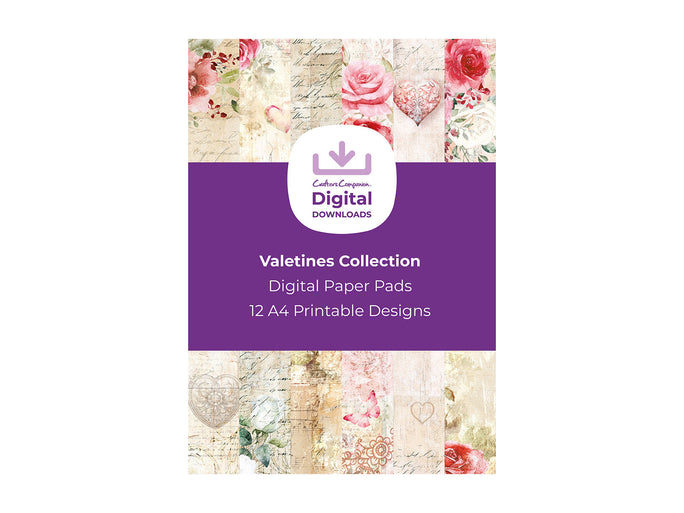 Valentines Collection - Digital Paper Pad