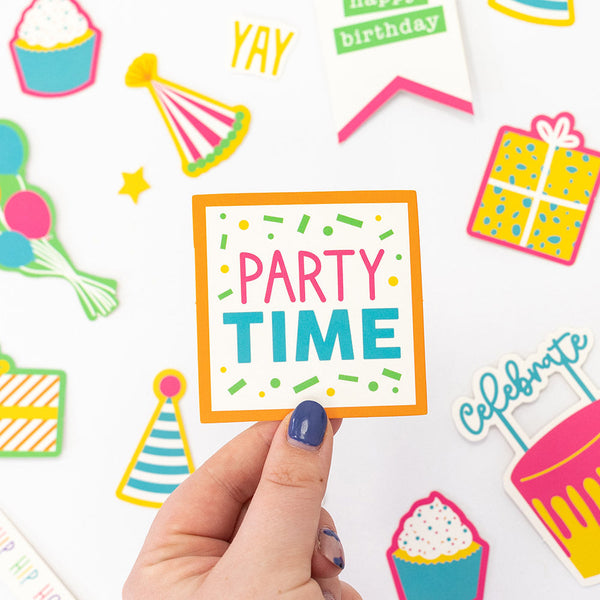 Violet Studios Assorted Card Toppers - Party - 28pcs