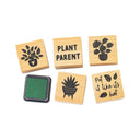 Violet Studios Wooden Stamp Set - Plant Parent- 6pcs