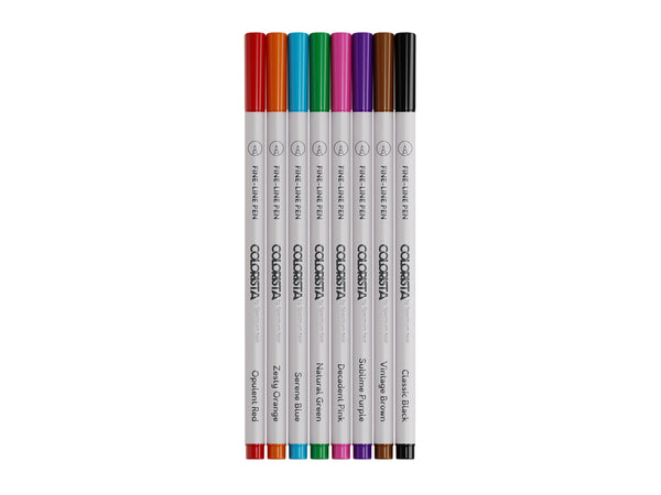 Colorista - Fine-Line Pen - Vivid Expressions 8pc