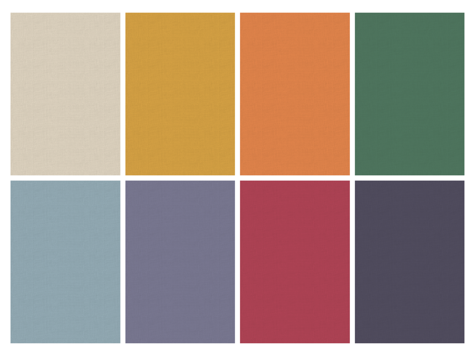 Vintage Carnival Luxury Linen Cardstock - A4  