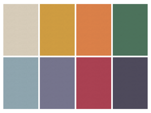 Vintage Carnival Luxury Linen Cardstock - A4  