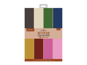 Western Collection Luxury Linen Card - A4