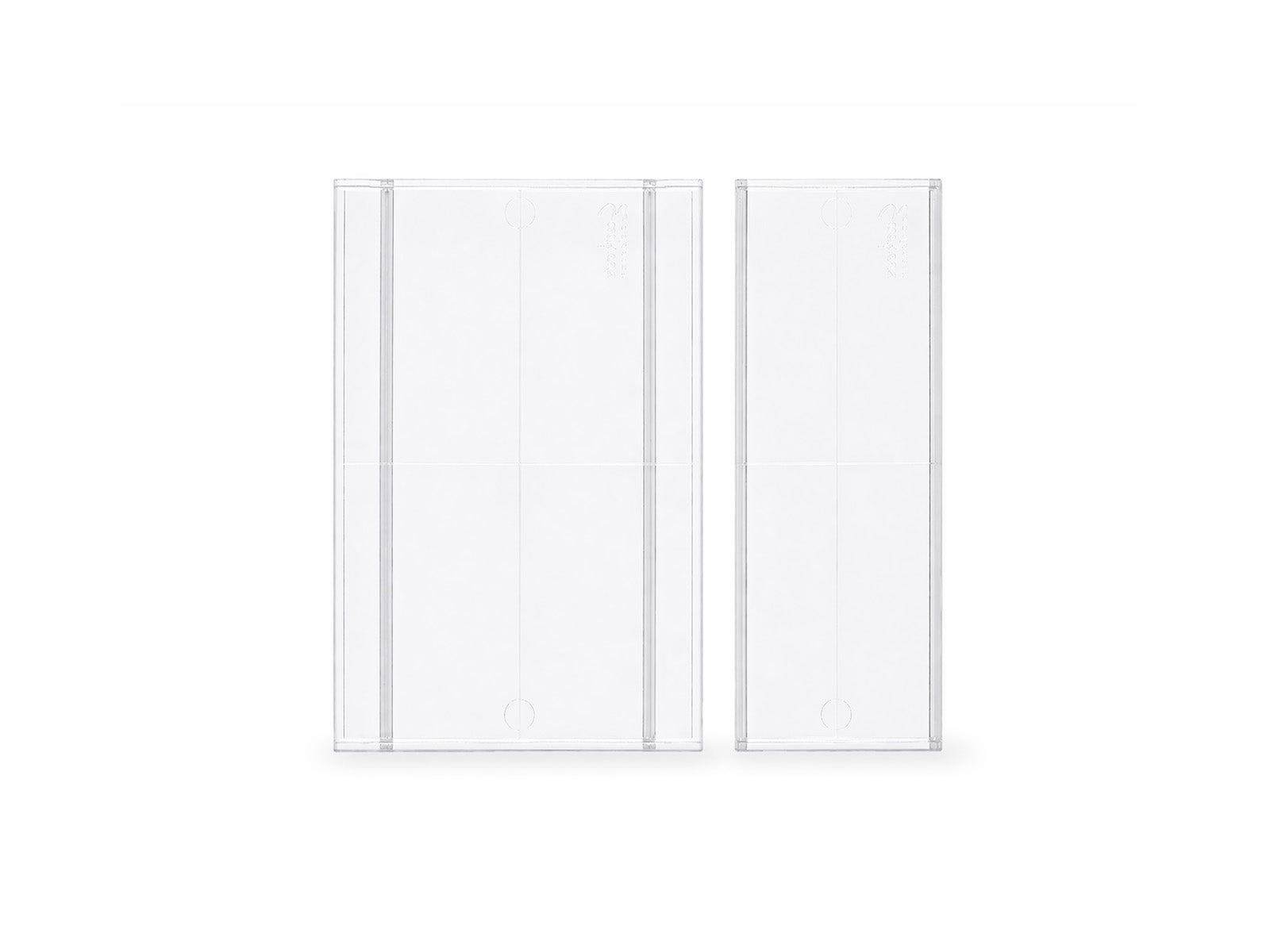 Clear Rock-A-Blocks - Set of 2 Stamping Blocks