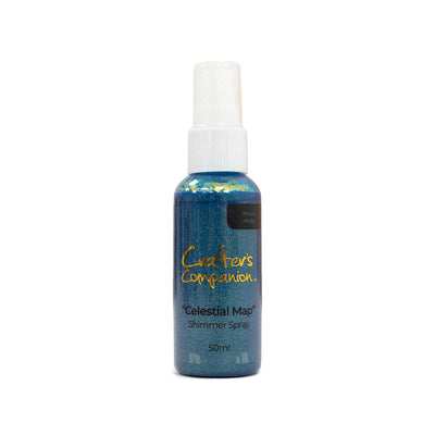 Crafters Companion Shimmer Spray - Celestial Map