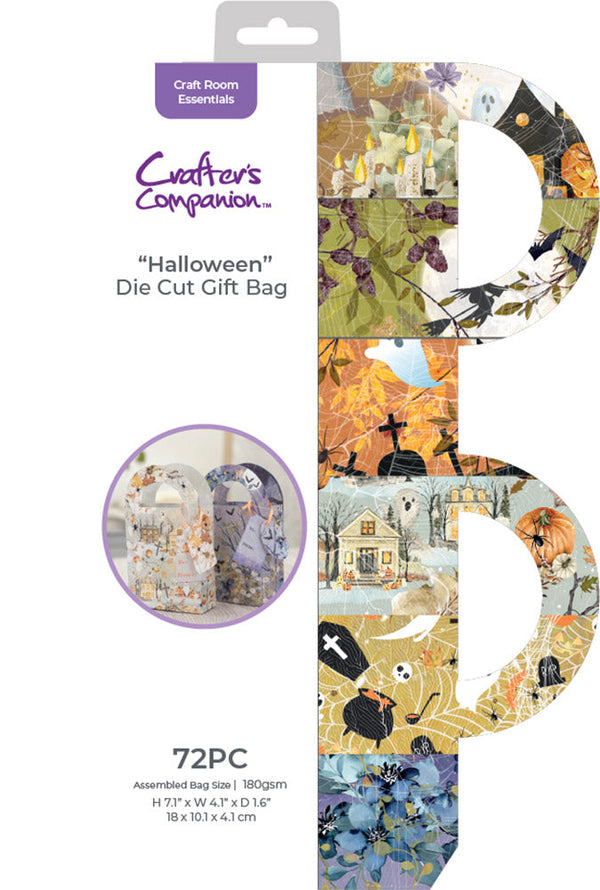 Crafter's Companion Halloween Gift Bag Paper Pad