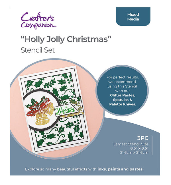 Crafter's Companion Christmas Stencils Collection
