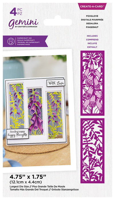 Gemini Floral Panel Create-a-Card Duo
