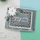 Gemini Festive Frames & Sentiments Die- Peace at Christmas