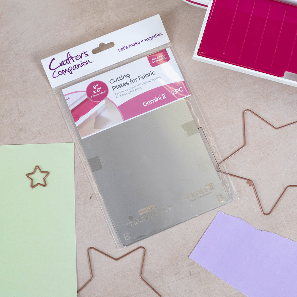 Gemini II Accessories - 9x6 Cutting Plates for Fabric | Crafter's