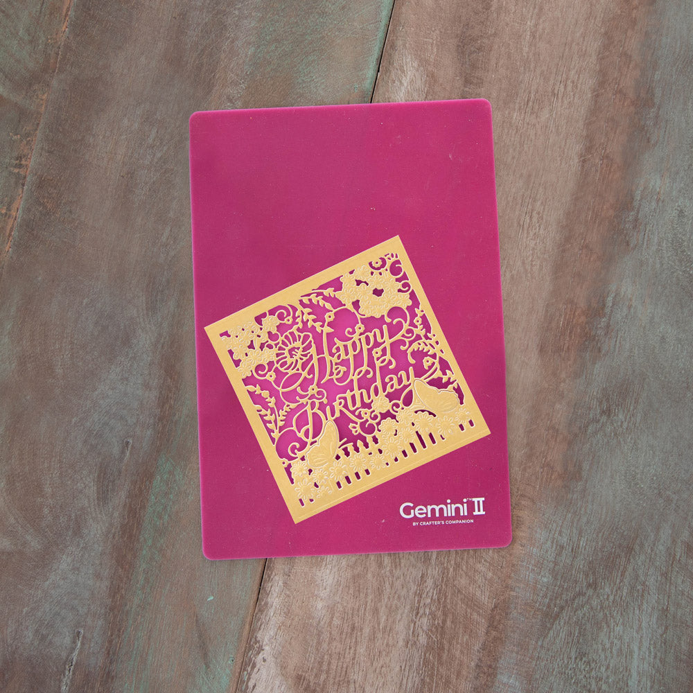 Crafter's Companion Gem MD Ele FLTBY Gemini Fluttering Metal Mould Crafter's Companion Gem MD Ele FLTBY Gemini Fluttering Metal Mould