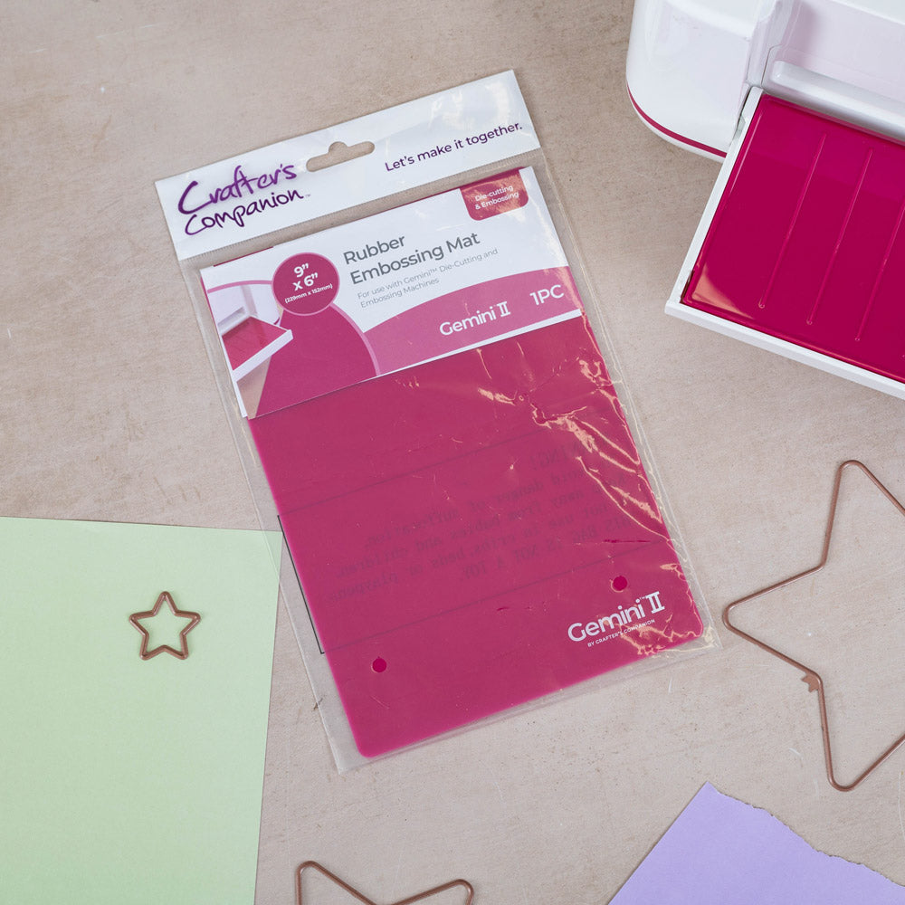 Crafters Companion Gem-Std-MASL Gemini-Set di timbri e Fustelle Crafters Companion Gem-Std-MASL Gemini-Set di timbri e Fustelle