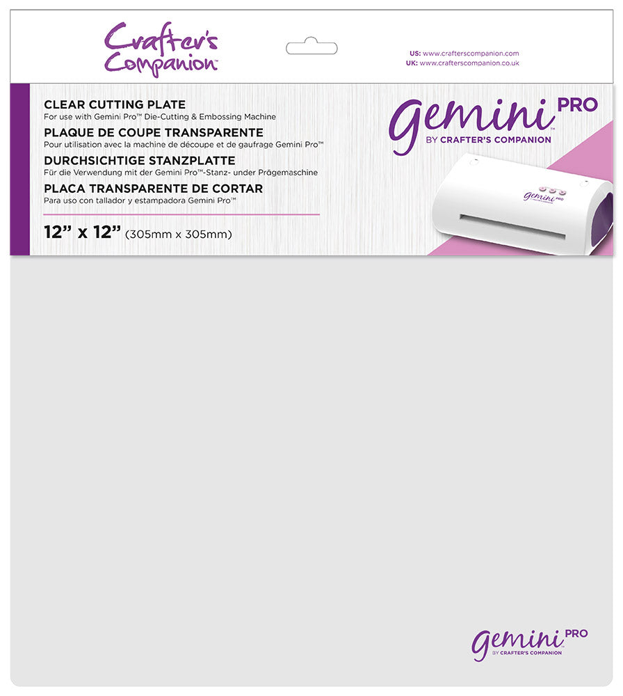 Crafter's Companion Gemini Pro 12"x12" Plate Bundle