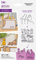 Crafter's Companion Animal Edge Stamp & Die Set - Paw-sitively Perfect