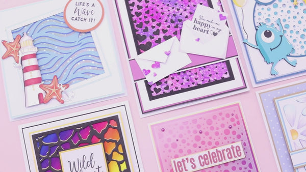 Create-a-Card Background Dies SHOWSTOPPER