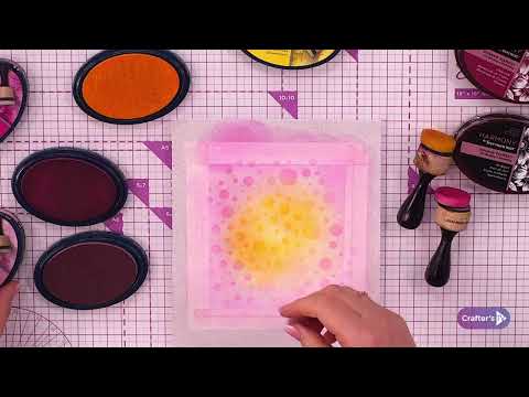 Harmony by Spectrum Noir Water Reactive Dye Inkpad - Pink Tulip