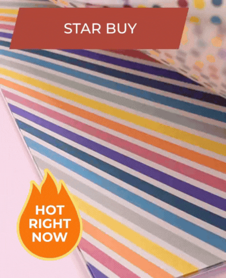 Retro Rainbow Paper Pad