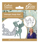 Sara Signature The Snow Queen Stamp and Die - Midnight Sleigh Ride