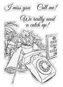 Sheena Douglass - All Occasions - Photopolymer Stamp - Call Me