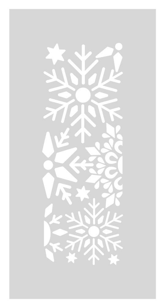 Crafters Companion Stencil Set - Graceful Snowflakes -Crafter's Companion US