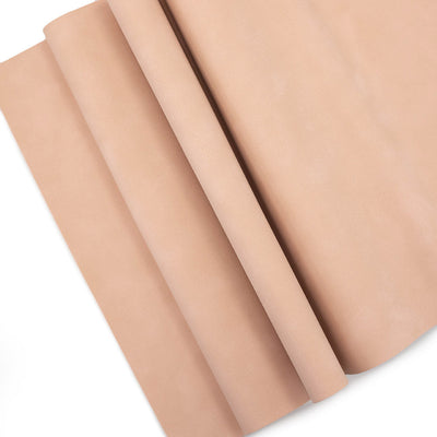 Threaders Matt Leather Effect Fabric - Blush Pink
