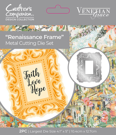Venetian Grace Metal Die – Renaissance Frame