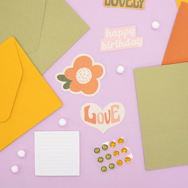 Violet Studio Mini Card Making Kit - Blooms